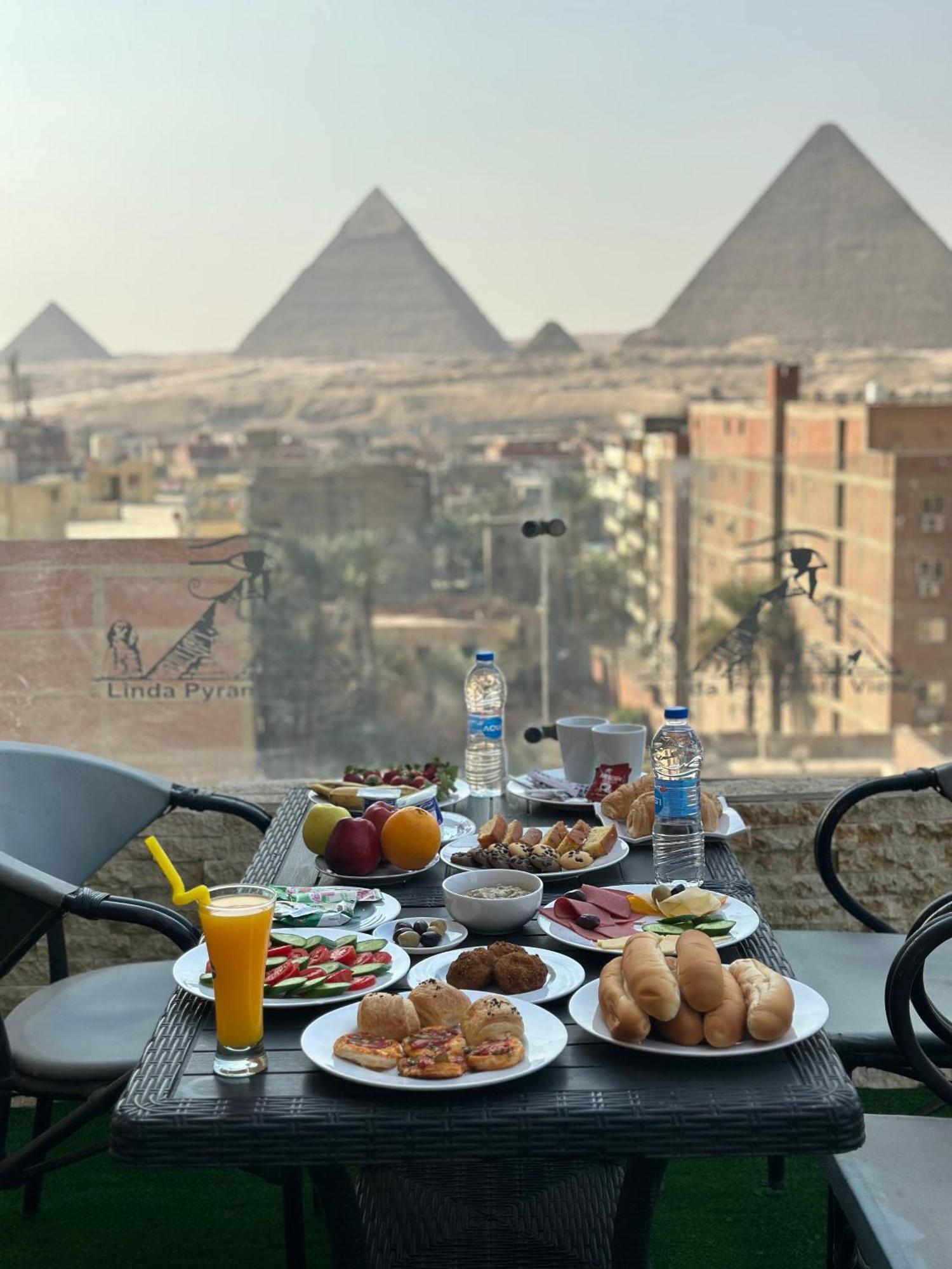 Piramide De Giza View Inn Kafret el-Gabal Extérieur photo