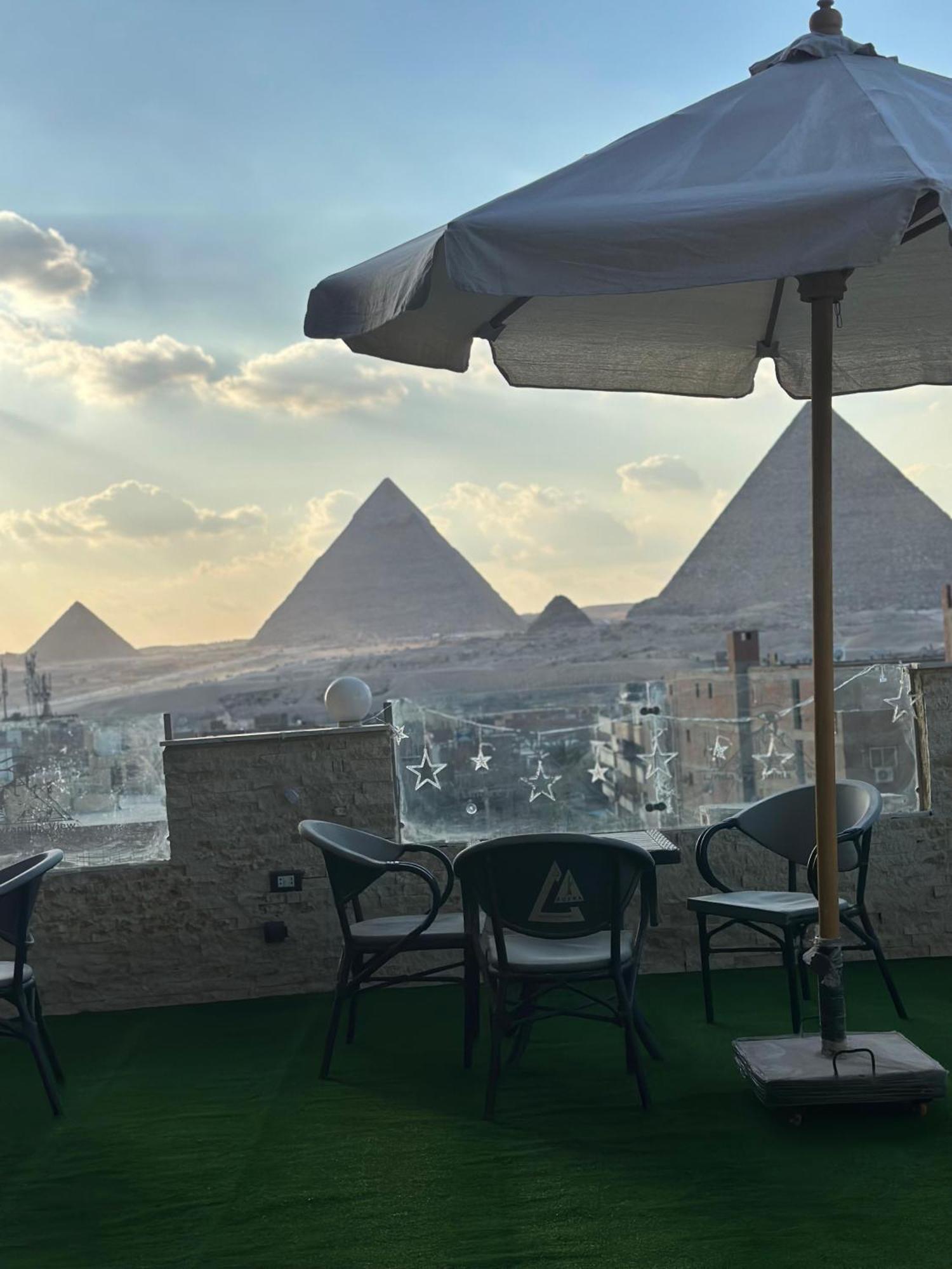Piramide De Giza View Inn Kafret el-Gabal Extérieur photo