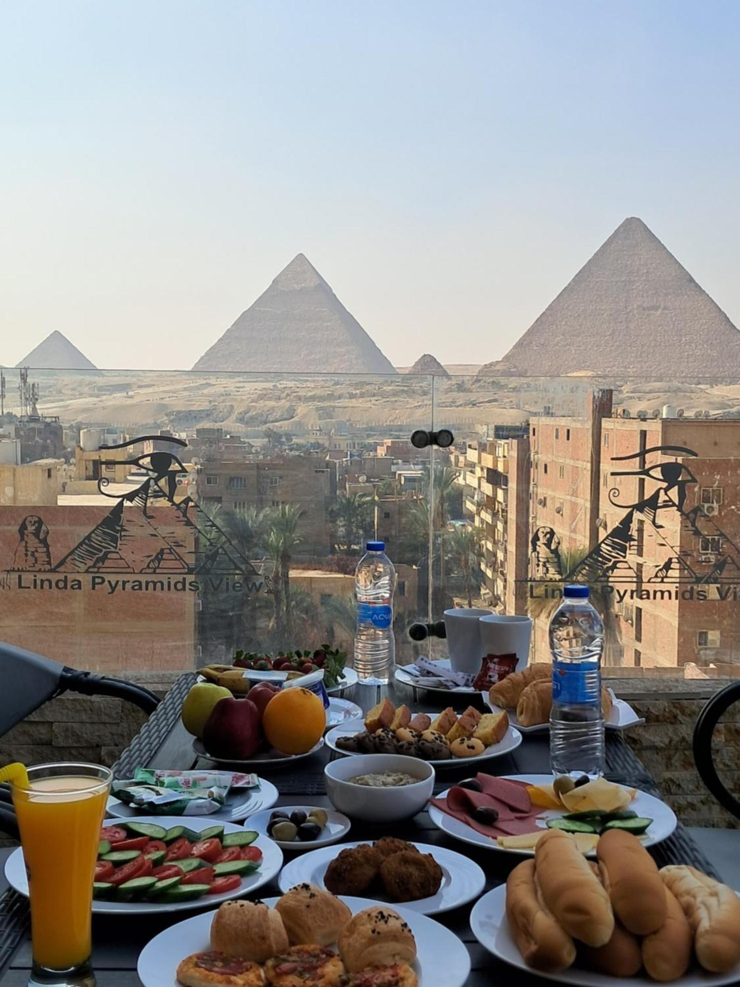Piramide De Giza View Inn Kafret el-Gabal Extérieur photo